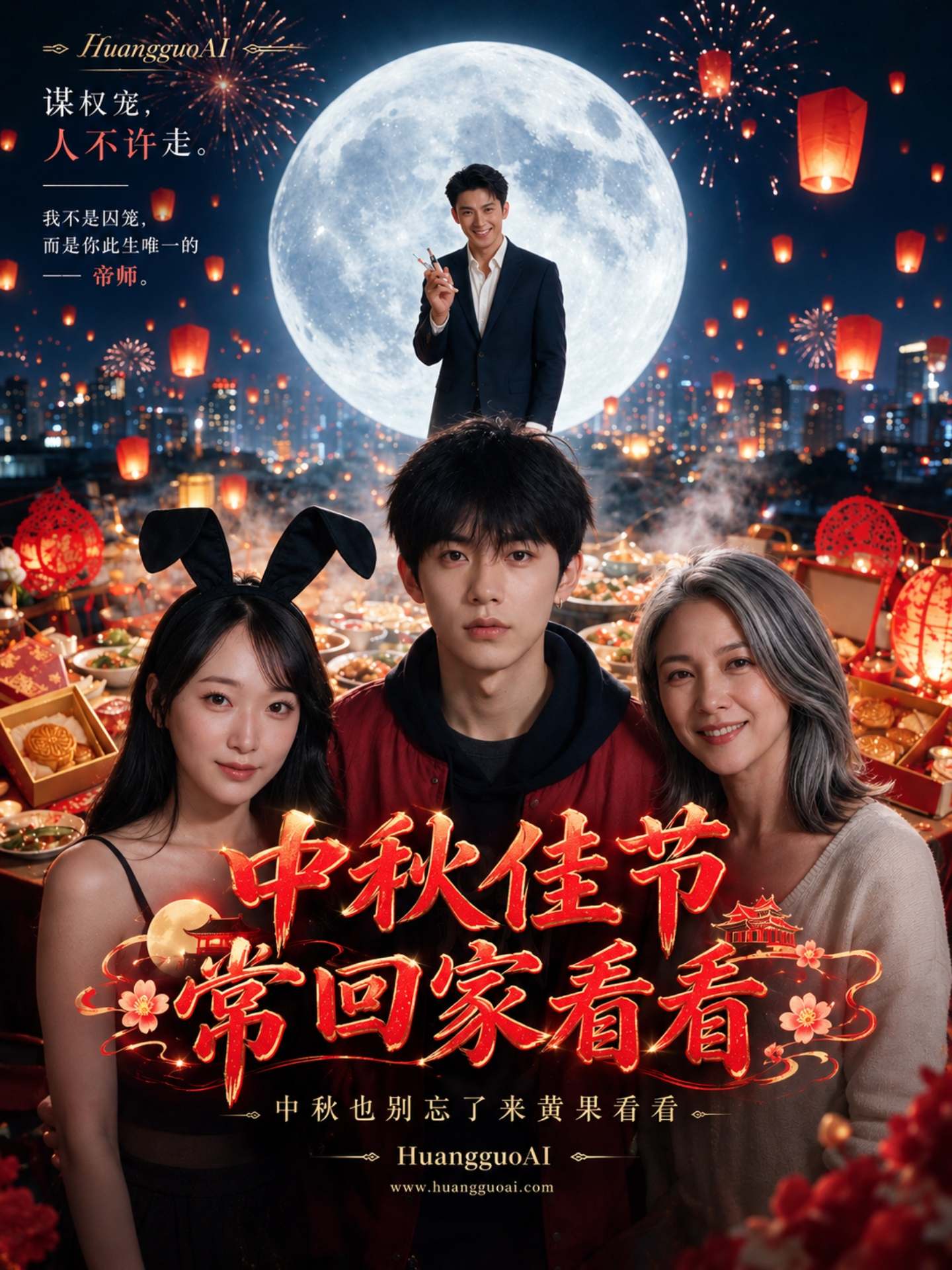 【AI成人短剧】中秋特辑