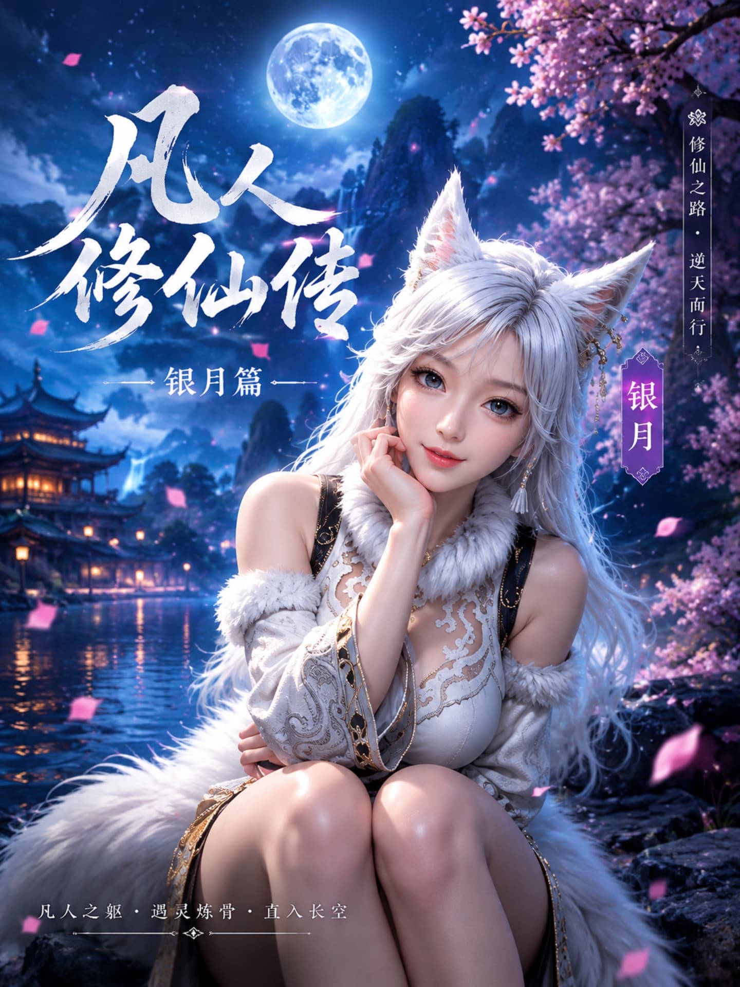 【AI成人漫剧】凡人修仙传-银月