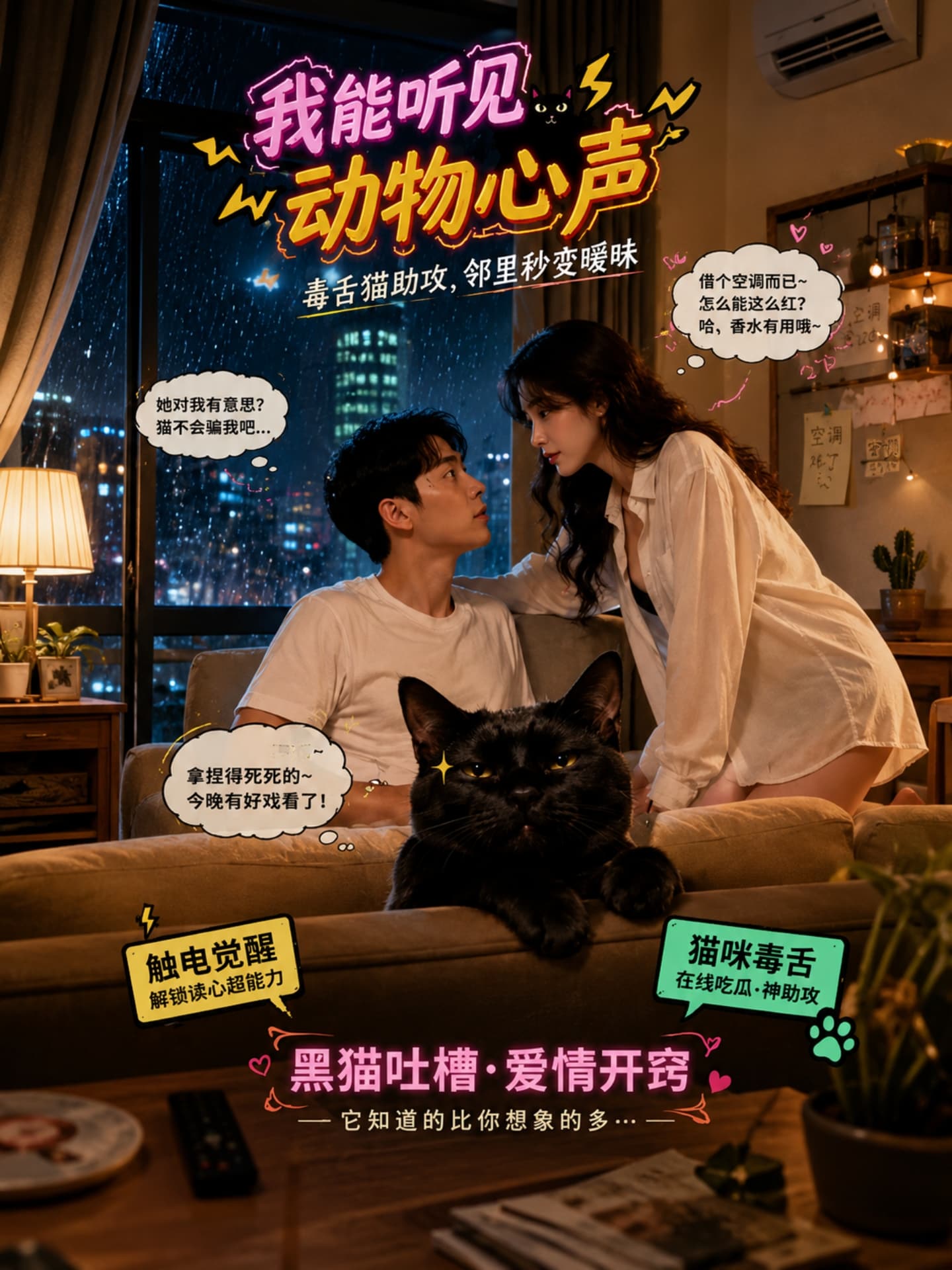【AI成人短剧】我能听见动物心声
