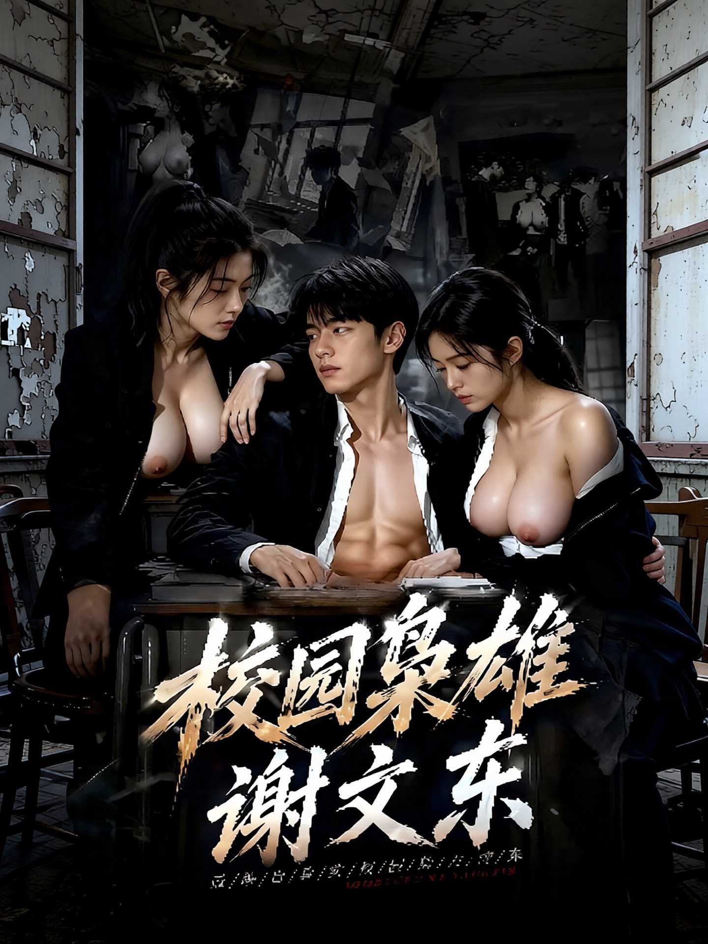 【AI成人短剧】校园枭雄谢文东