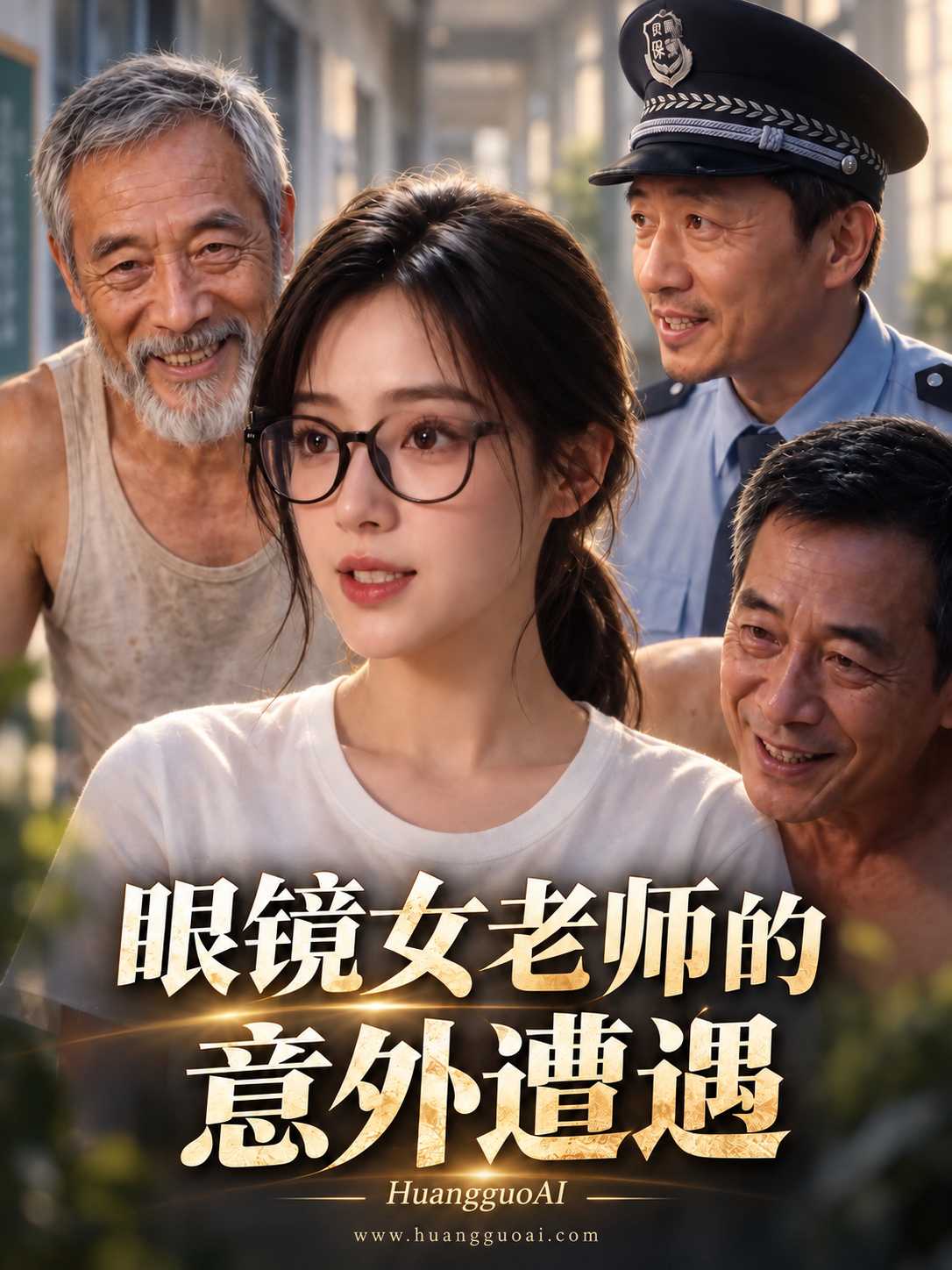 【AI成人短剧】眼镜女老师的意外遭遇
