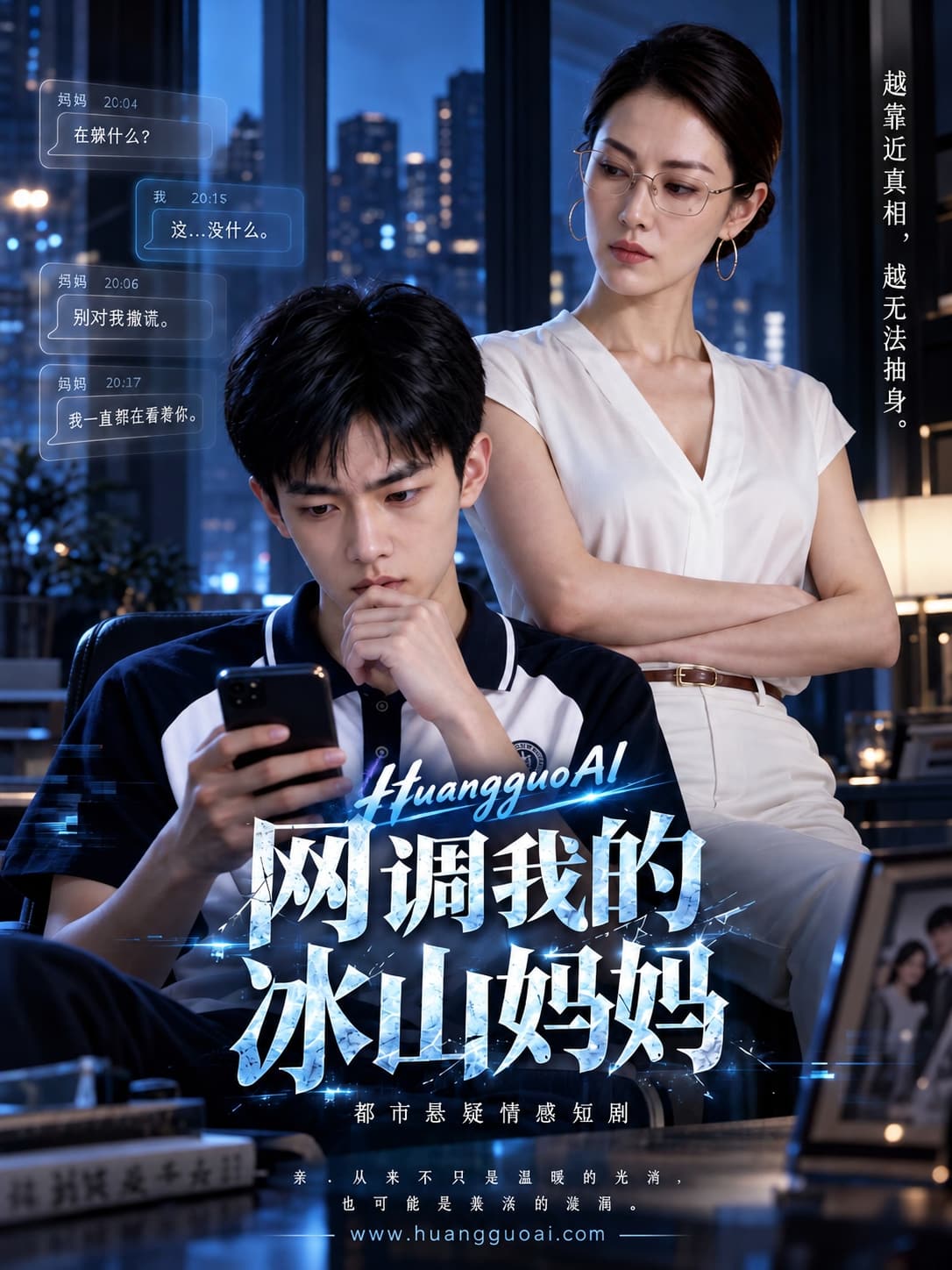 【AI成人短剧】网调我的冰山妈妈