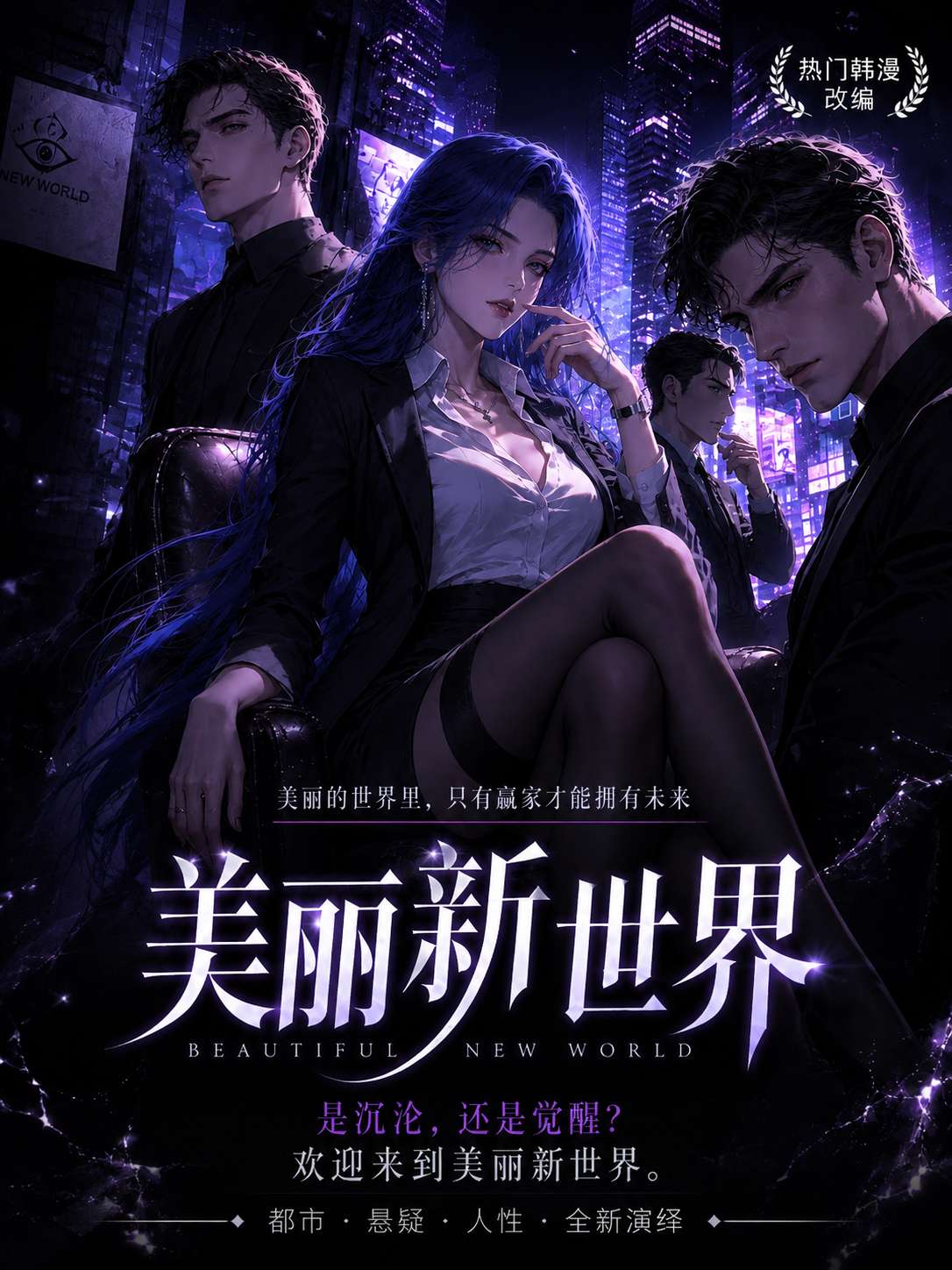 【AI成人漫剧】美丽新世界（漫剧版）