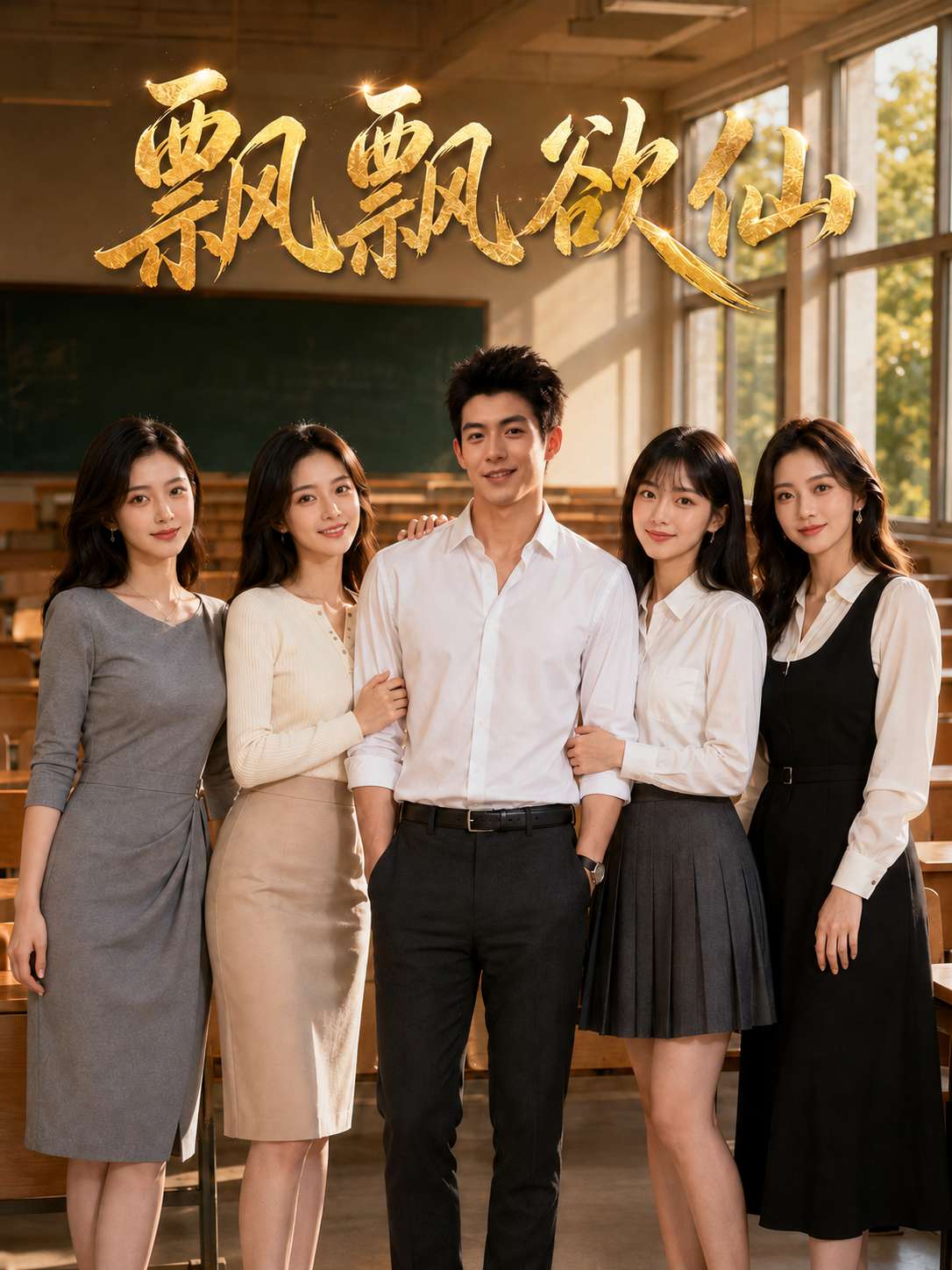 【AI成人短剧】飘飘欲仙：富二代征服校园母狗