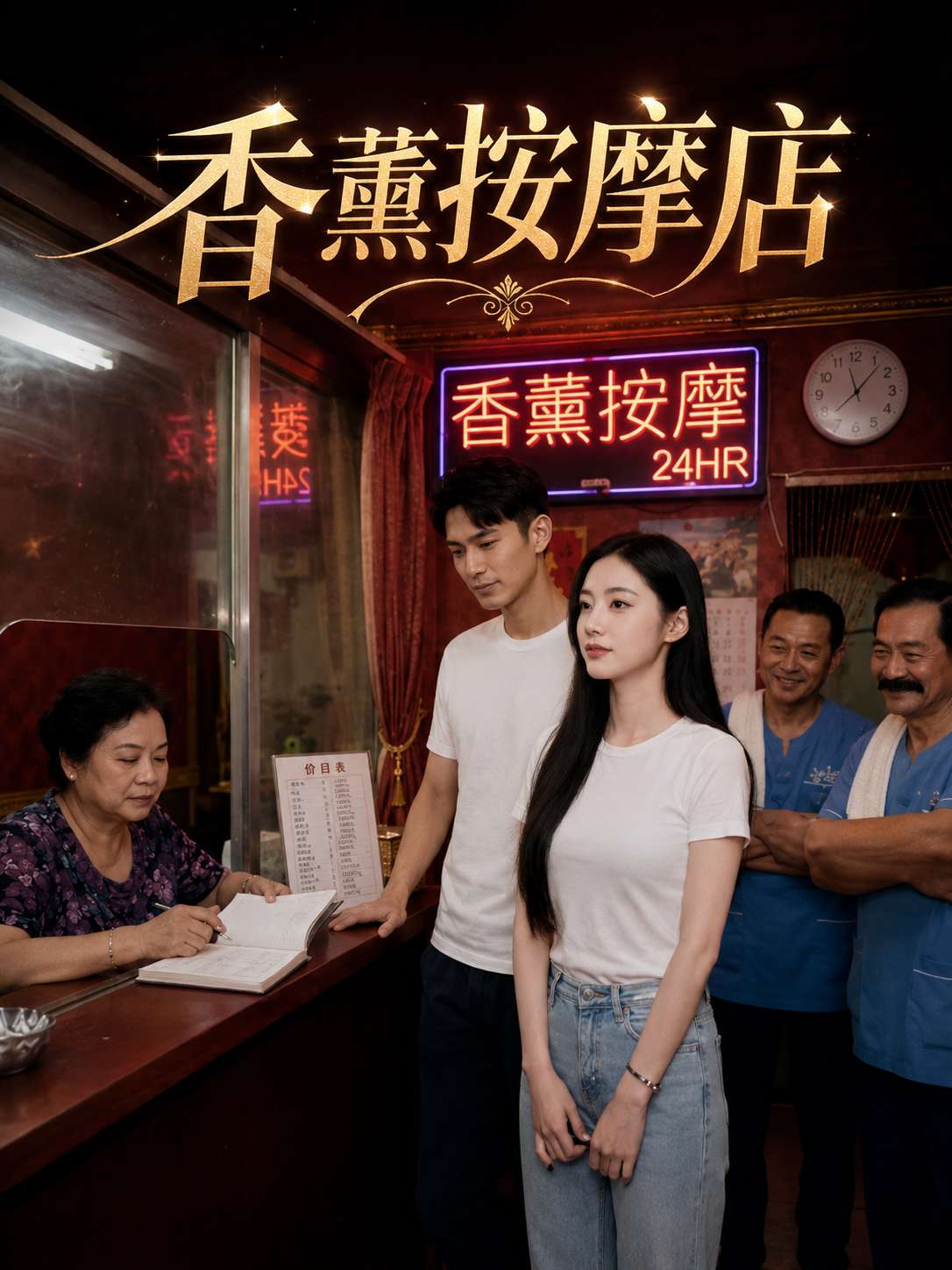 【AI成人短剧】香薰按摩店